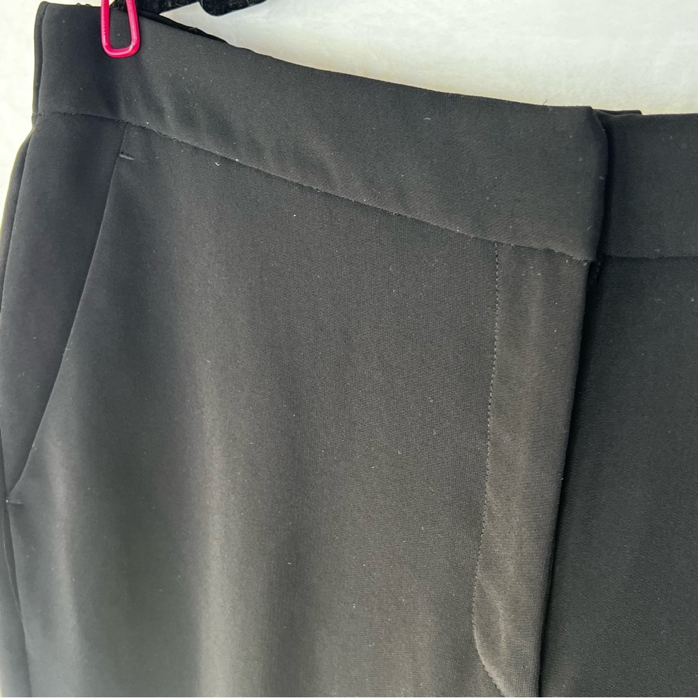 Plus Size J. Crew Black Dress Pants Loose Flowy Business Casual Elastic Size‎ 14